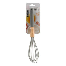 Carica l'immagine nel visualizzatore di Gallery, Sbattitore a Fruste Manuale Silicone Legno (7 x 32 x 7 cm) - New Shop Generation