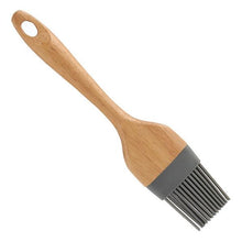 Carica l'immagine nel visualizzatore di Gallery, Pennello da Cucina Grigio Silicone Legno (1,5 x 22 x 4,7 cm) - New Shop Generation