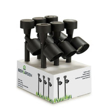 Carica l'immagine nel visualizzatore di Gallery, Lampada ad energia solare Ibergarden Nero (5,5 x 37 x 12 cm) - New Shop Generation
