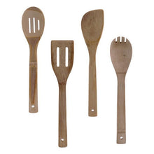 Carica l'immagine nel visualizzatore di Gallery, Set di Utensili da Cucina (4 Pezzi) Bambù - New Shop Generation