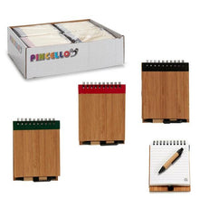 Carica l'immagine nel visualizzatore di Gallery, Quaderno ad Anelli con Penna Gomma (1 x 10 x 13 cm) - New Shop Generation