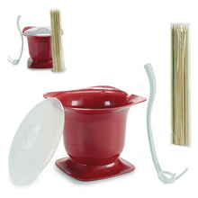 Carica l'immagine nel visualizzatore di Gallery, Fonduta Rosso Plastica (15,3 x 13 x 15,3 cm) Microonde - New Shop Generation