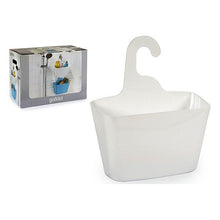 Carica l'immagine nel visualizzatore di Gallery, Portaoggetti da Doccia Bianco Plastica (12 x 31,5 x 28,5 cm) - New Shop Generation