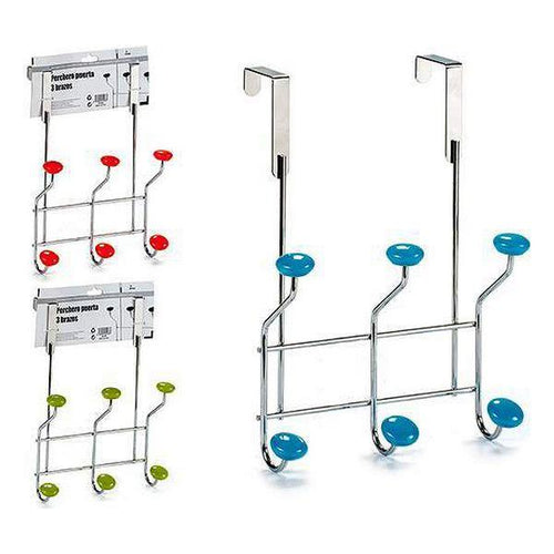 Appendiabiti per Porte (12,5 x 30 x 22,5 cm) Triplo - New Shop Generation