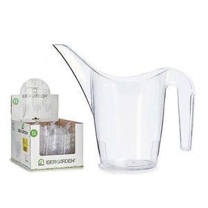 Annaffiatoio Trasparente Plastica Trasparente (1L) (13 x 20 x 26 cm) - New Shop Generation