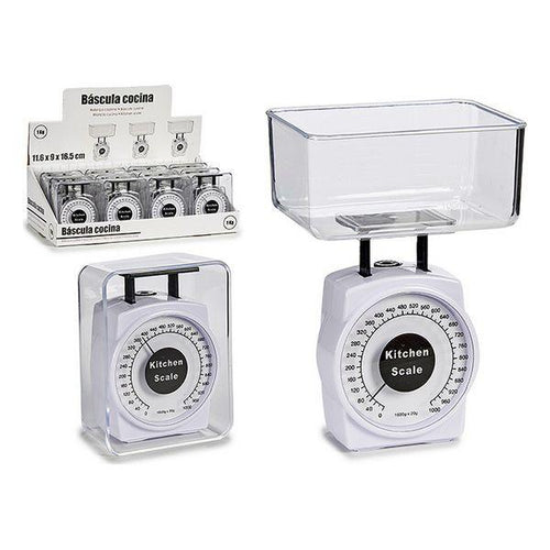 bilancia da cucina Trasparente Plastica (11,5 x 17 x 9 cm) - New Shop Generation
