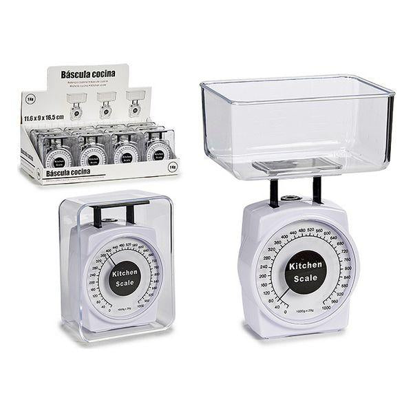 bilancia da cucina Trasparente Plastica (11,5 x 17 x 9 cm) - New Shop Generation