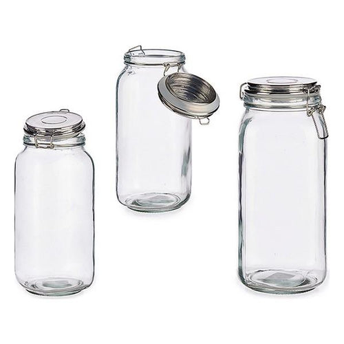 Barattolo di Vetro Vetro 2,1L (11 x 26 x 11 cm) - New Shop Generation