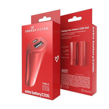 Carica l'immagine nel visualizzatore di Gallery, Power Bank Energy Sistem 445 2200 mAh