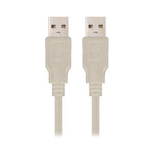 Carica l'immagine nel visualizzatore di Gallery, Cavo USB 2.0 NANOCABLE 10.01.0303 Beige (2 M) - New Shop Generation