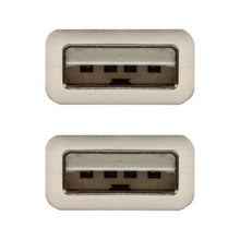 Carica l'immagine nel visualizzatore di Gallery, Cavo USB 2.0 NANOCABLE 10.01.0303 Beige (2 M) - New Shop Generation