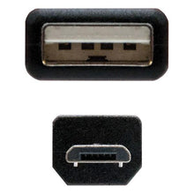 Carica l'immagine nel visualizzatore di Gallery, Cavo USB 2.0 A con Micro USB B NANOCABLE 10.01.0501 (1,8 m) - New Shop Generation