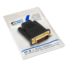 Carica l&#39;immagine nel visualizzatore di Gallery, Adattatore DVI-D con HDMI NANOCABLE 10.15.0700 Nero - New Shop Generation