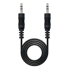 Carica l'immagine nel visualizzatore di Gallery, Cavo Audio Jack (3,5 mm) NANOCABLE 10.24.0103 (3 m) Nero - New Shop Generation