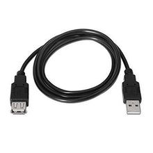 Carica l'immagine nel visualizzatore di Gallery, Cavo Prolunga NANOCABLE 10.01.0203-BK 1,8 m USB Maschio Femmina Nero - New Shop Generation