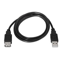 Carica l'immagine nel visualizzatore di Gallery, Cavo Prolunga NANOCABLE 10.01.0203-BK 1,8 m USB Maschio Femmina Nero - New Shop Generation