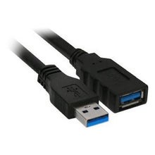 Carica l'immagine nel visualizzatore di Gallery, Cavo USB 3.0 A con USB A NANOCABLE 10.01.0902BK 2 m - New Shop Generation