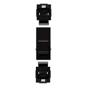 Adattatore RJ45 NANOCABLE 10.21.0501 Cat.6 UTP Nero - New Shop Generation