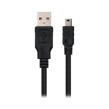 Carica l'immagine nel visualizzatore di Gallery, Cavo USB  con Mini USB NANOCABLE 10.01.0401 Nero (1 M) - New Shop Generation