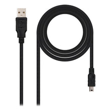 Carica l'immagine nel visualizzatore di Gallery, Cavo USB 2.0 A con Mini USB B NANOCABLE 10.01.0405 (4.5 m) - New Shop Generation