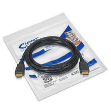 Carica l'immagine nel visualizzatore di Gallery, Cavo HDMI NANOCABLE HDMI V2.0, 1.5m 10.15.3601-L150 V2.0 4K 1,5 m Nero - New Shop Generation