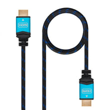 Carica l'immagine nel visualizzatore di Gallery, Cavo HDMI TooQ 10.15.37 V2.0 Nero Azzurro