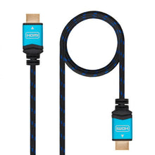 Carica l'immagine nel visualizzatore di Gallery, Cavo HDMI TooQ 10.15.37 V2.0 Nero Azzurro