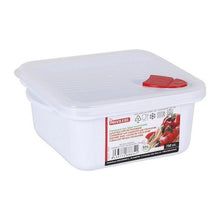 Carica l'immagine nel visualizzatore di Gallery, Porta pranzo con Coperchio a Microonde Privilege Pătrat Bianco - New Shop Generation