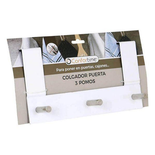 Appendiabiti per Porte Confortime (3 Grucce) (26 X 13,4 x 8,5 cm) - New Shop Generation