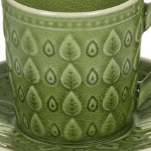 Carica l'immagine nel visualizzatore di Gallery, Tazza con Piatto Natural (15 x 15 x 10 cm) Gres - New Shop Generation