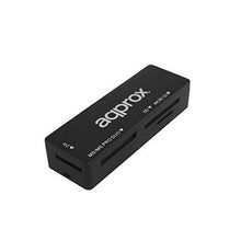 Carica l'immagine nel visualizzatore di Gallery, Lettore di Schede Esterno approx! APPCR01B USB 2.0 Nero - New Shop Generation