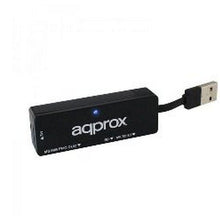 Carica l'immagine nel visualizzatore di Gallery, Lettore di Schede Esterno approx! APPCR01B USB 2.0 Nero - New Shop Generation
