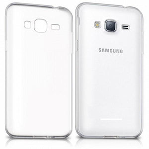Custodia per Telefono Cellulare Samsung 222672 Samsung J3 Gel Newark Trasparente Multicolore - New Shop Generation
