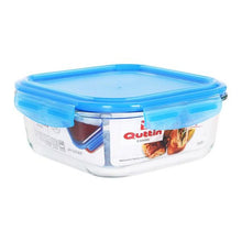Carica l'immagine nel visualizzatore di Gallery, Porta pranzo Ermetico Quttin Pătrat Geam Azzurro - New Shop Generation