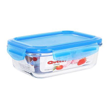 Carica l'immagine nel visualizzatore di Gallery, Porta pranzo Ermetico Quttin Dreptunghiular Geam Azzurro - New Shop Generation