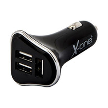 Carica l&#39;immagine nel visualizzatore di Gallery, Caricabatterie per Auto ONE 3 x USB-A Nero - New Shop Generation