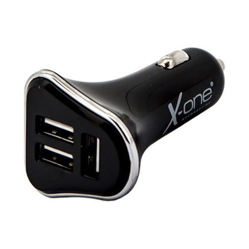 Caricabatterie per Auto ONE 3 x USB-A Nero - New Shop Generation