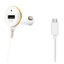 Carica l&#39;immagine nel visualizzatore di Gallery, Caricabatterie per Auto ONE USB Micro USB Bianco - New Shop Generation