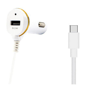 Caricabatterie per Auto ONE 138239 USB Bianco - New Shop Generation
