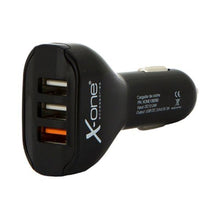 Carica l&#39;immagine nel visualizzatore di Gallery, Caricabatterie per Auto ONE 3 x USB-A Nero - New Shop Generation