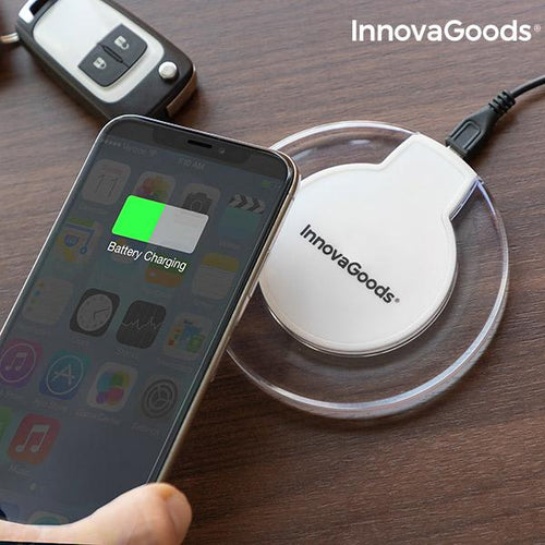Caricabatterie Senza Fili Smartphone Qi Wh InnovaGoods - New Shop Generation