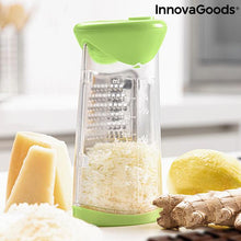 Carica l'immagine nel visualizzatore di Gallery, Grattugia con Contenitore e Coperchio Dispenser 3 in 1 Cheezy InnovaGoods - New Shop Generation