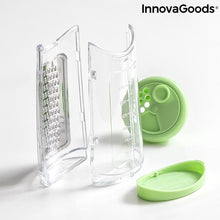 Carica l'immagine nel visualizzatore di Gallery, Grattugia con Contenitore e Coperchio Dispenser 3 in 1 Cheezy InnovaGoods - New Shop Generation