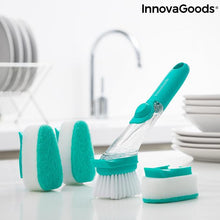 Carica l'immagine nel visualizzatore di Gallery, Spazzolino Spugna con Manico e Dispenser per Sapone Cleasy InnovaGoods - New Shop Generation