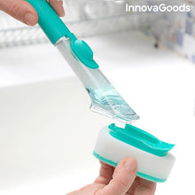 Carica l'immagine nel visualizzatore di Gallery, Spazzolino Spugna con Manico e Dispenser per Sapone Cleasy InnovaGoods - New Shop Generation