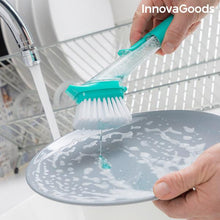 Carica l'immagine nel visualizzatore di Gallery, Spazzolino Spugna con Manico e Dispenser per Sapone Cleasy InnovaGoods - New Shop Generation