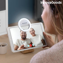 Carica l&#39;immagine nel visualizzatore di Gallery, Ring Light Ricaricabile per Selfie Instahoop InnovaGoods