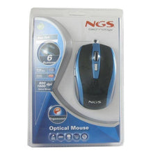 Carica l'immagine nel visualizzatore di Gallery, Mouse Ergonomico Ottico NGS BLUETICK - New Shop Generation