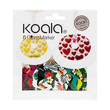 Carica l'immagine nel visualizzatore di Gallery, Identificatore per Calici Koala Toucan (6 pcs) Plastica - New Shop Generation