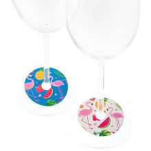 Carica l'immagine nel visualizzatore di Gallery, Identificatore per Calici Koala Flamingo (6 pcs) Plastica - New Shop Generation